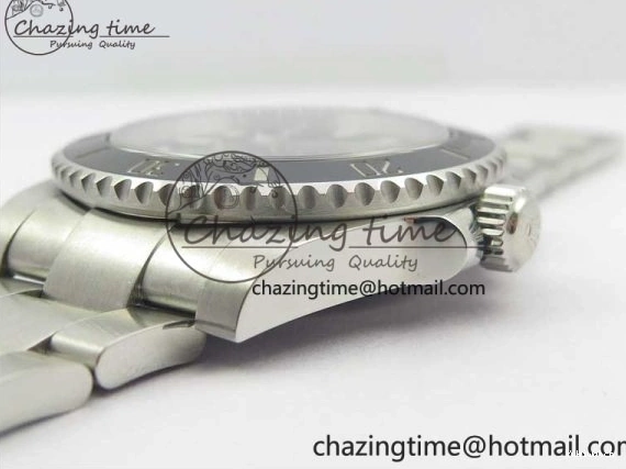 SS SA3130 Bracelet Submariner 114060 Noob Ceramic 904L 1:1 Black Case Best Edition No and Date V10 0209